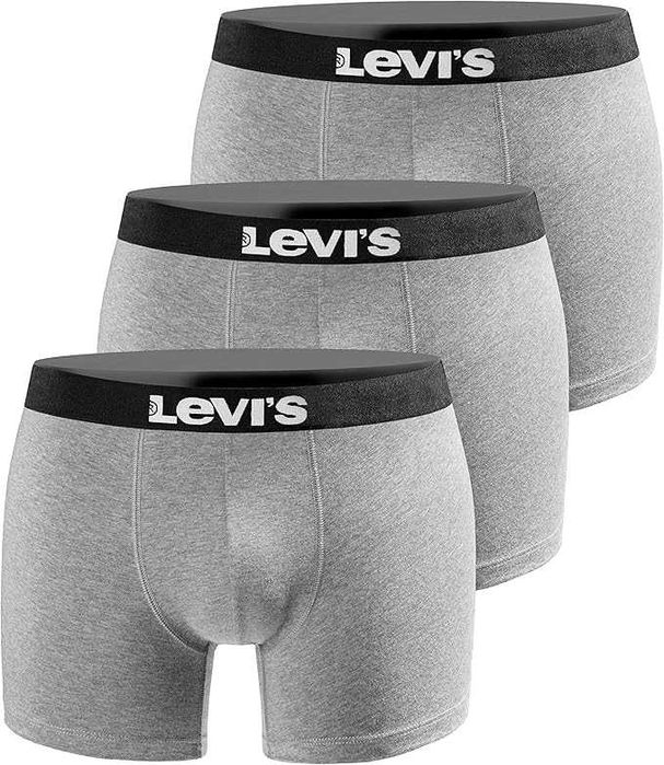 Levi's Levis slipy męskie 3 szt szare rozm. S lub M