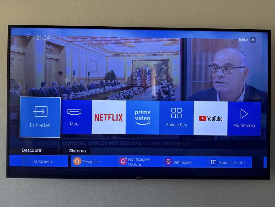 Tv LED Hisense 65 polegadas