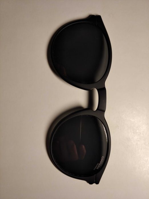 Carrera: Clip-on magnético solar polarizado, preto mate