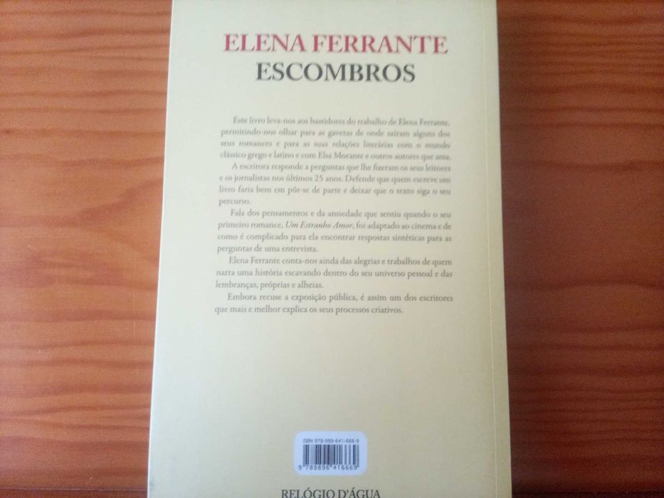 Escombros - Elena Ferrante