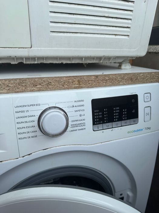 Conjunto Samsung: Lavar 7kg + Secar 8kg