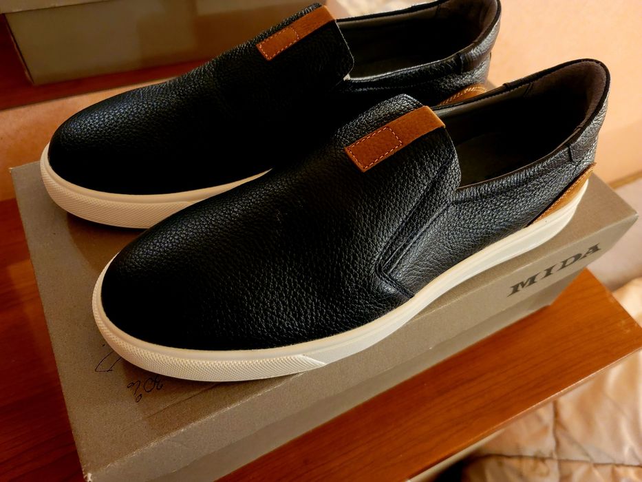 шкiрянi слiпони, мокасини MIДА 42 р