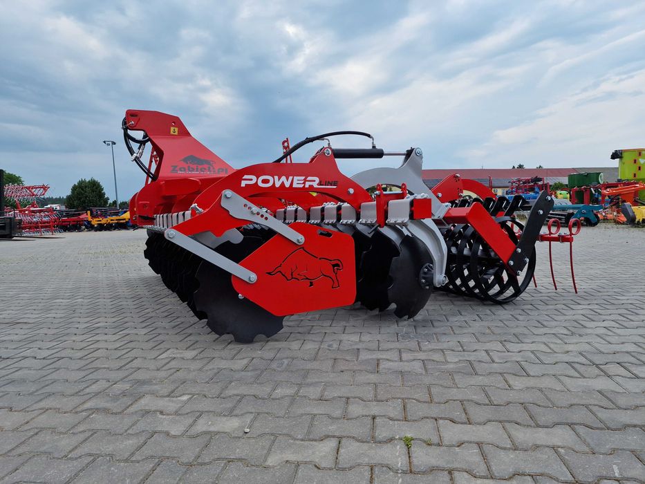 Brona talerzowa ZABIEL 3.5m na zabezp. gumowym, transport,2025