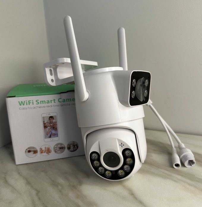 Камера видеонаблюдения IP Wifi уличная с удаленным доступом iCsee A28