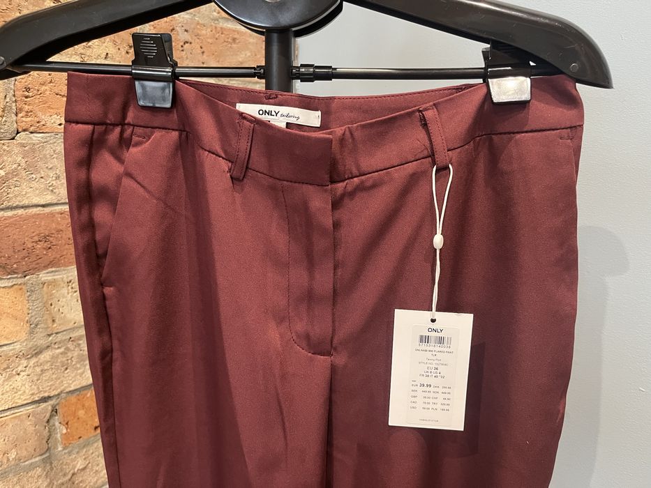 Spodnie damskie materialowe