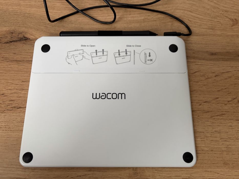 Графічний планшет Wacom Intuos Draw Pen S North White (CTL-490)