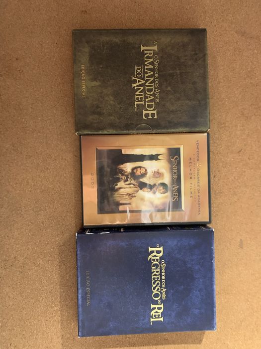 Coleção DVD’s Senhor dos Aneís
