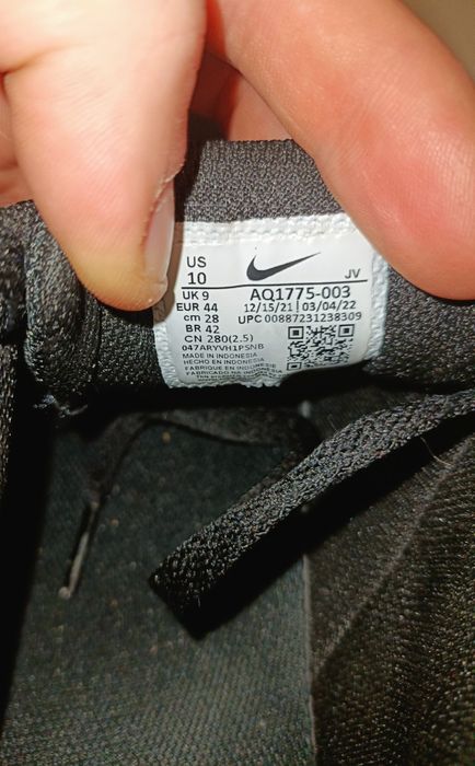 Męskie świetne sneakersy Nike Ebernon Low rozmiar 44 stan bardzo dobry