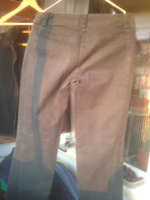 Брюки женские, чёрные, накладные карманы