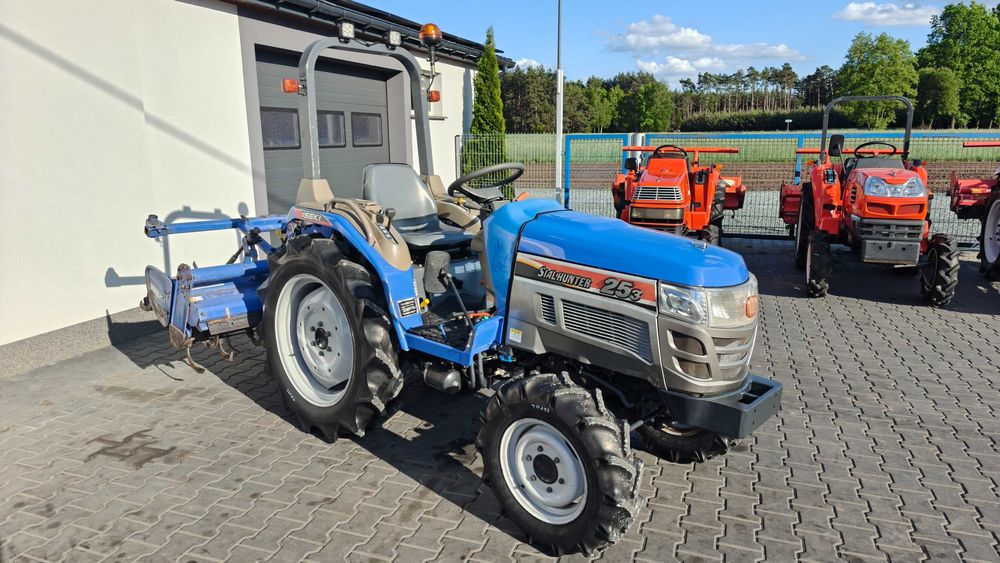 Traktorek Iseki Sial Hunter 253 + Glebogryzarka