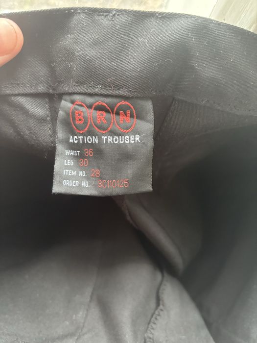 Спецодяг Штани BRN Black Work Trousers