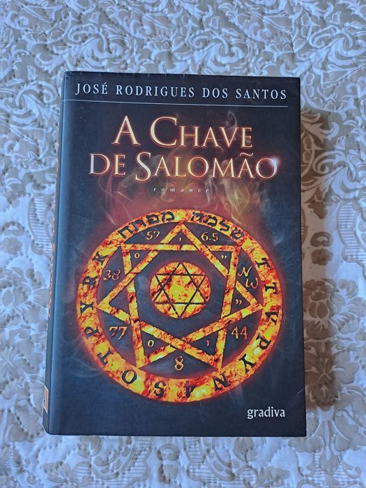 Livro "A Chave de Salomão" de José Rodrigues dos Santos