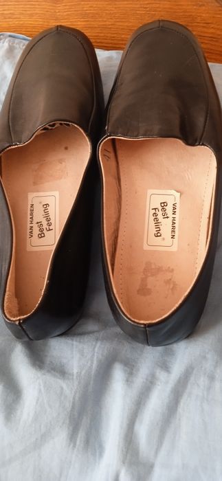 Тапочки женские кожаные