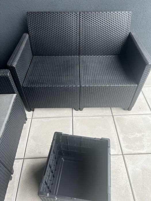 Bancos exteriores jardim
