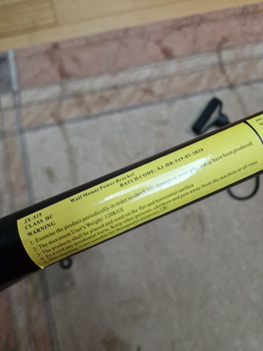 Barra de Elevações de Musculação de Parede (Pull-Up)