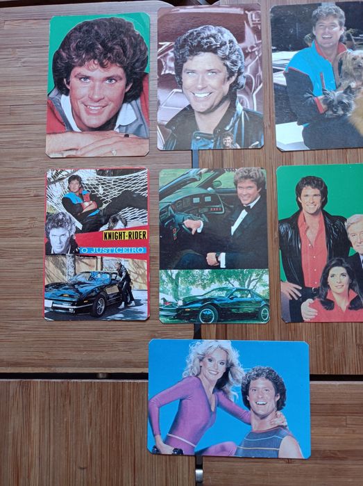 Lote de 9 Calendários * Série - O Justiceiro * Ano 1987