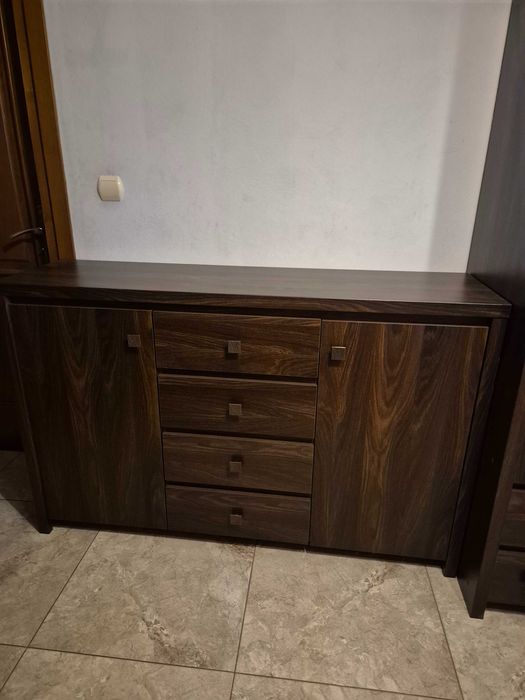 Komoda z zestawu Kaspian marka Black Red White