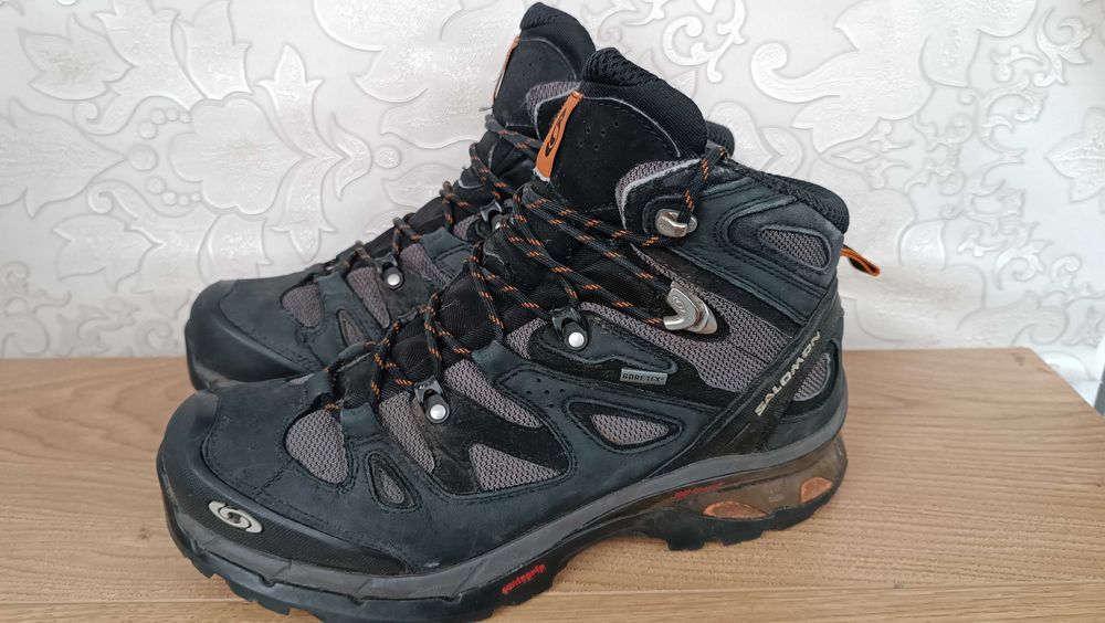 Ботинки берцы Кожа Salomon X Mid Gote tex 44 размер 28 см Vietnam