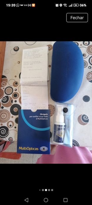 Óculos novos da MultiOpticas