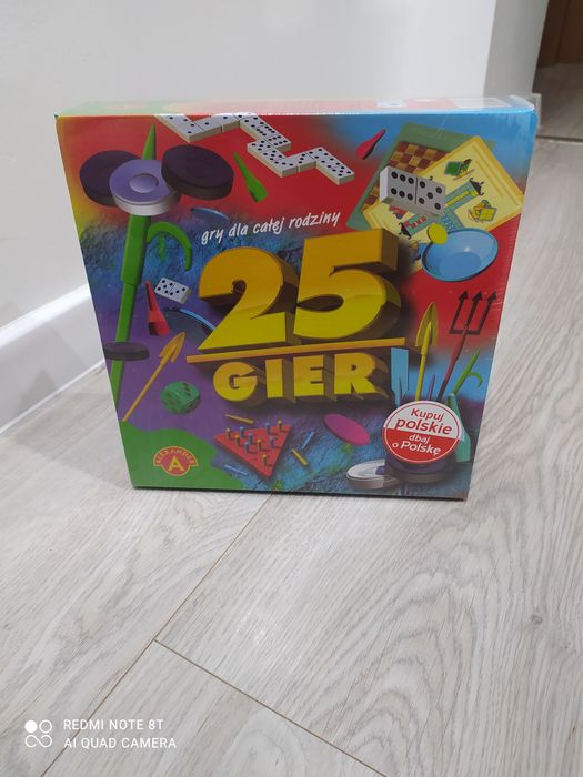 Gra 25 Gier Alexander Nowe w folii