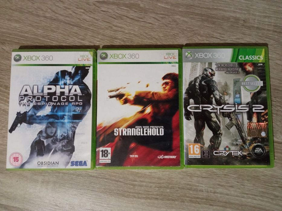Gry na Xbox 360.