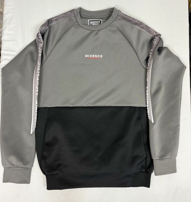 Bluza sportowa męska McKenzie rozm. M szaro-czarna poliester