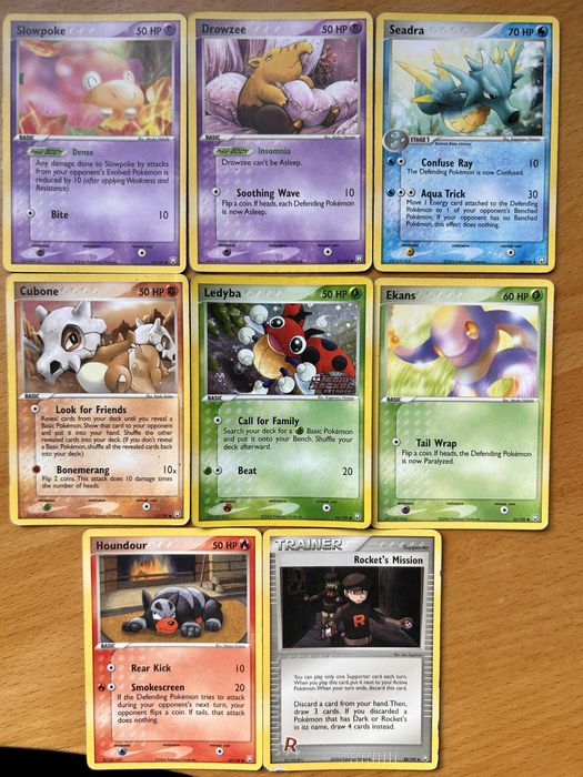 Cartas Pokemon - 8 Baralhos + 100 Unidades
