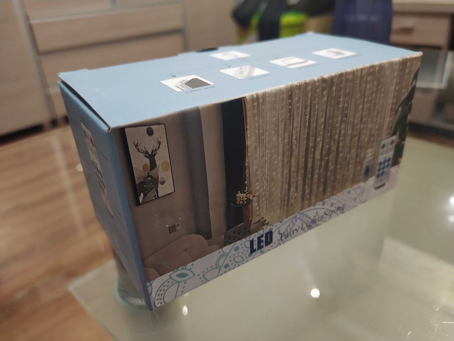 Kurtyna swietlna 300 led