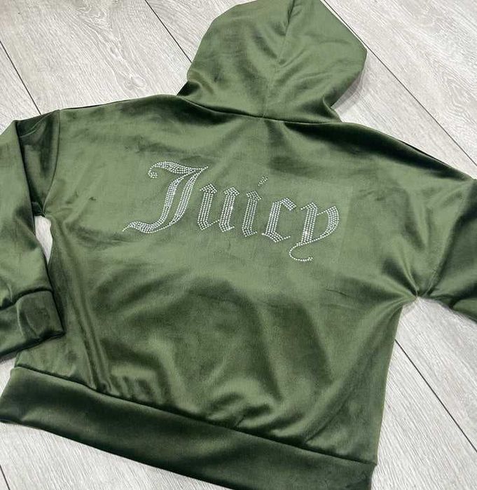 Зип худи juicy couture хаки