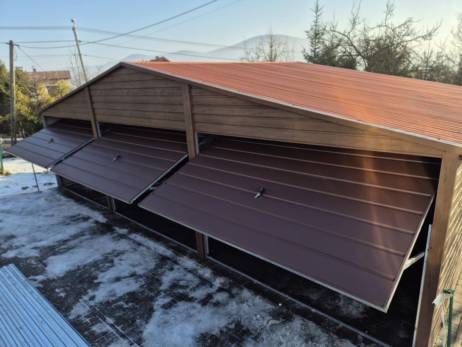 Garaz premium mocna konstrukcja drewnopodobny