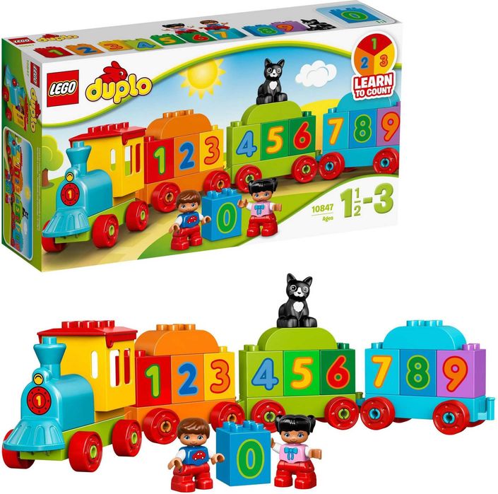 Lego Duplo nr 10847 Pociąg z cyferkami TYLKO ODBIÓR OSOBISTY