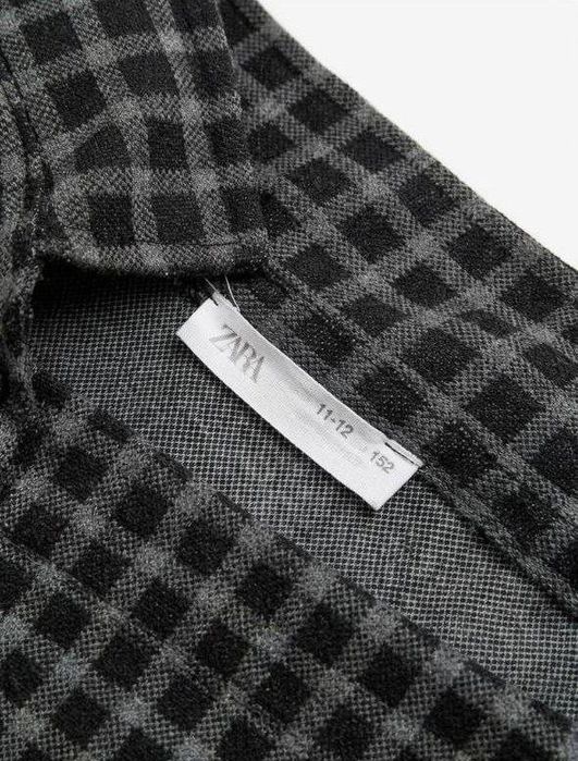 Платье в клетку Zara для девочки (р. 152 / 11-12 лет)