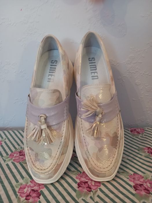 Mokasyny skórzane 41 Ecco geox kazar Aldo clarks