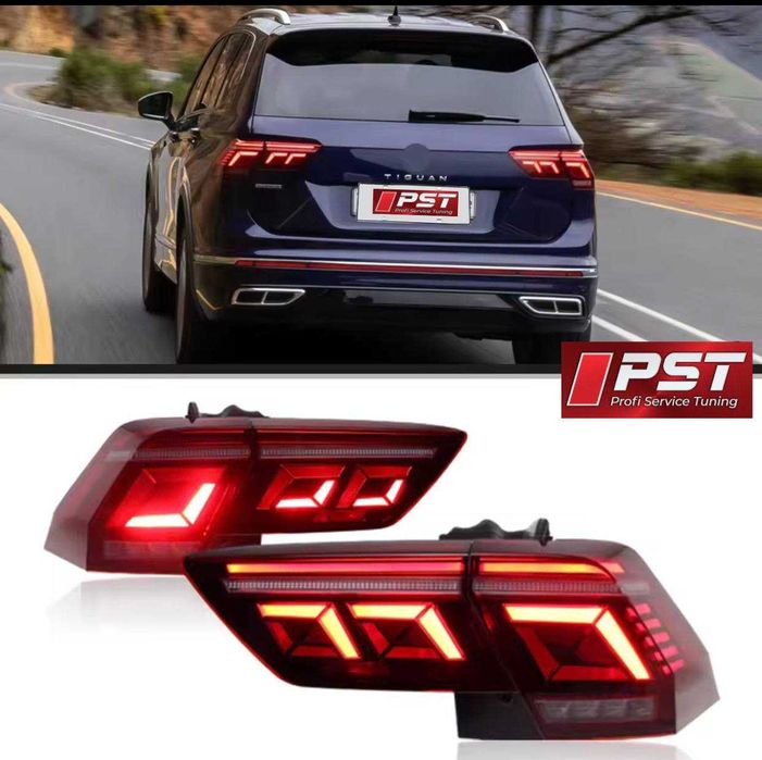 Ліхтарі Задні Стопи Фари Tiguan 2 2016-2021 Оптика LED Європа США