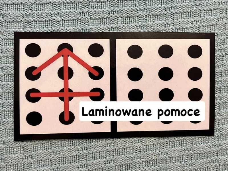 Połącz kropki według wzoru