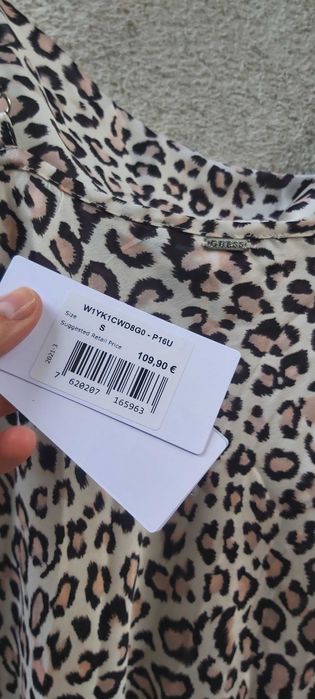 NOWA sukienka GUESS panterka animal print eu40 us 6 a077