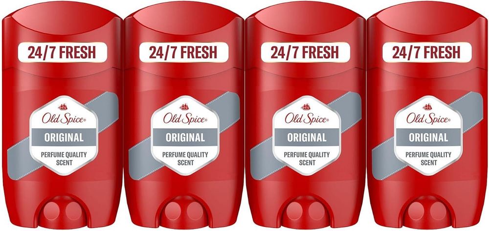Pack 4 Desodorante Old Spice original
