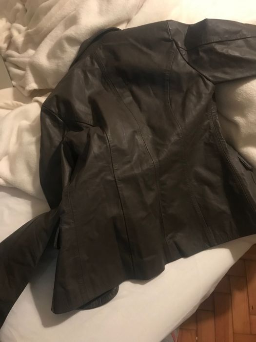 Jaqueta de couro