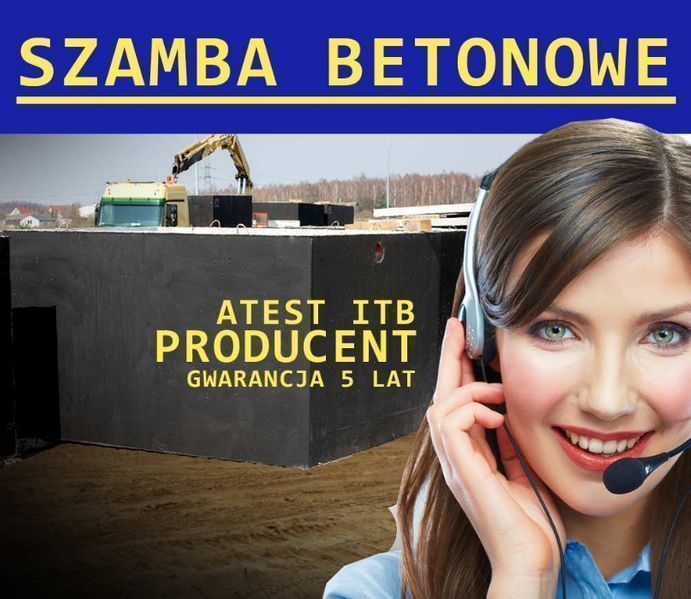 Szambo betonowe 12m3 Zbiornik na Deszczówkę Gnojowice KRAKÓW Szamba