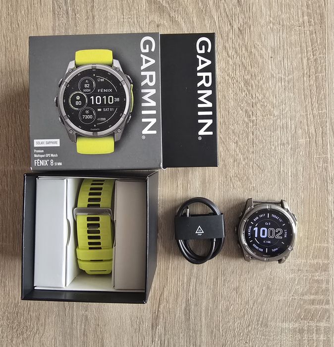 Zegarek Garmin Fenix 8 sapphire solar 51mm  gwarancja producenta + gratisy