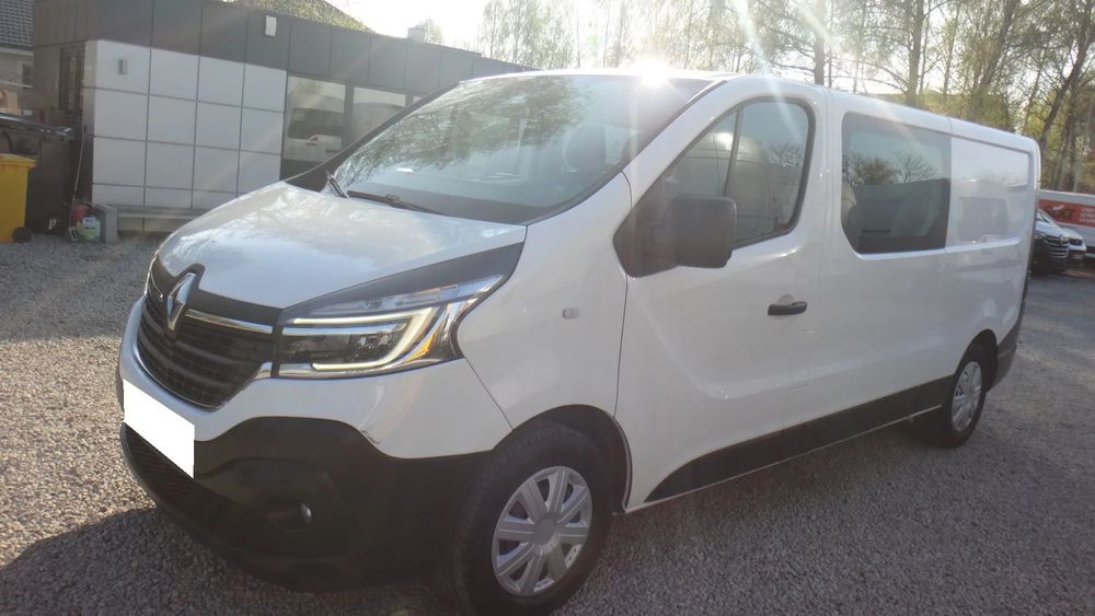 Renault Trafic  TRAFIC L2H1 LONG brygadówka doka dubel kabina 6os klima navi 170KM AUT