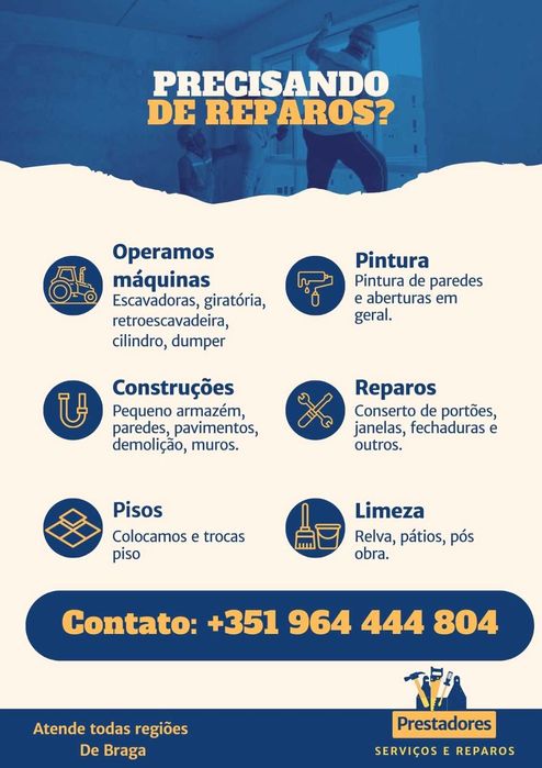 Serviços e reparros