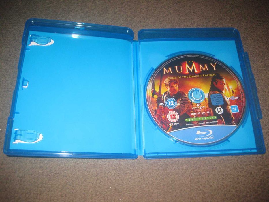 Blu-Ray "A Múmia: O Túmulo do Imperador Dragão" com Brendan Fraser
