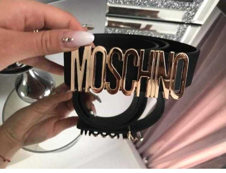 Pasek klamra Moschino OKAZJA Damski Guess Louis LV Vuitton