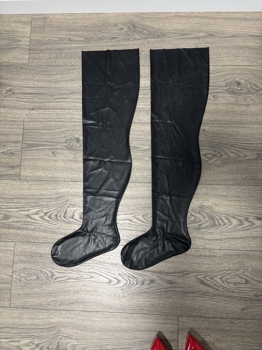Lateksowe Pończochy rozmiar XL Lateks Latex