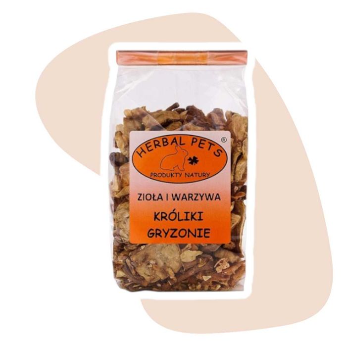 Herbal Pets Zioła i warzywa 100g Materiał paszowy naturalne przysmaki