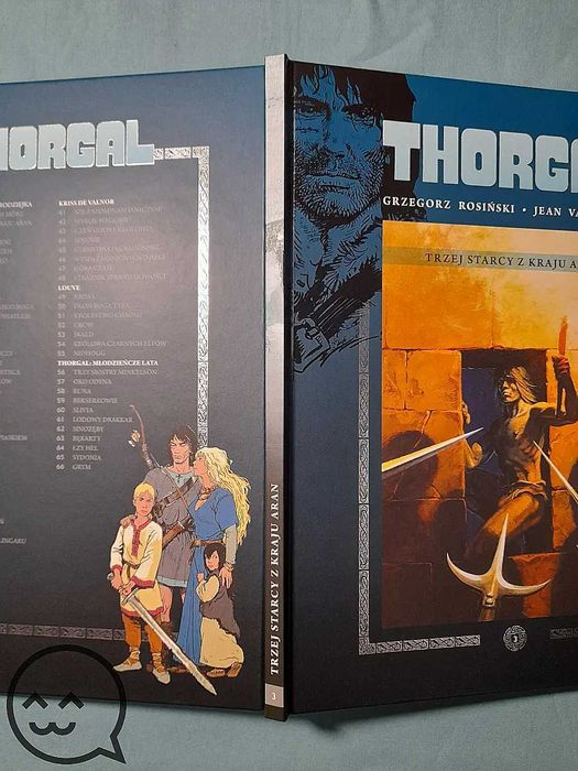 Thorgal / Trzej starcy z kraju Aran / tom 3 kolekcja niebieska