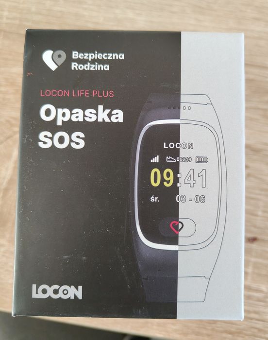 Opaska zegarek Locon Life Plus z opłaconym abonamentem do 12.2026