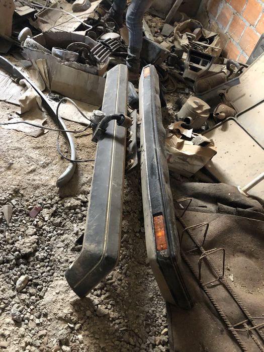 Para-choques frente e banco traseiro vw golf mk1