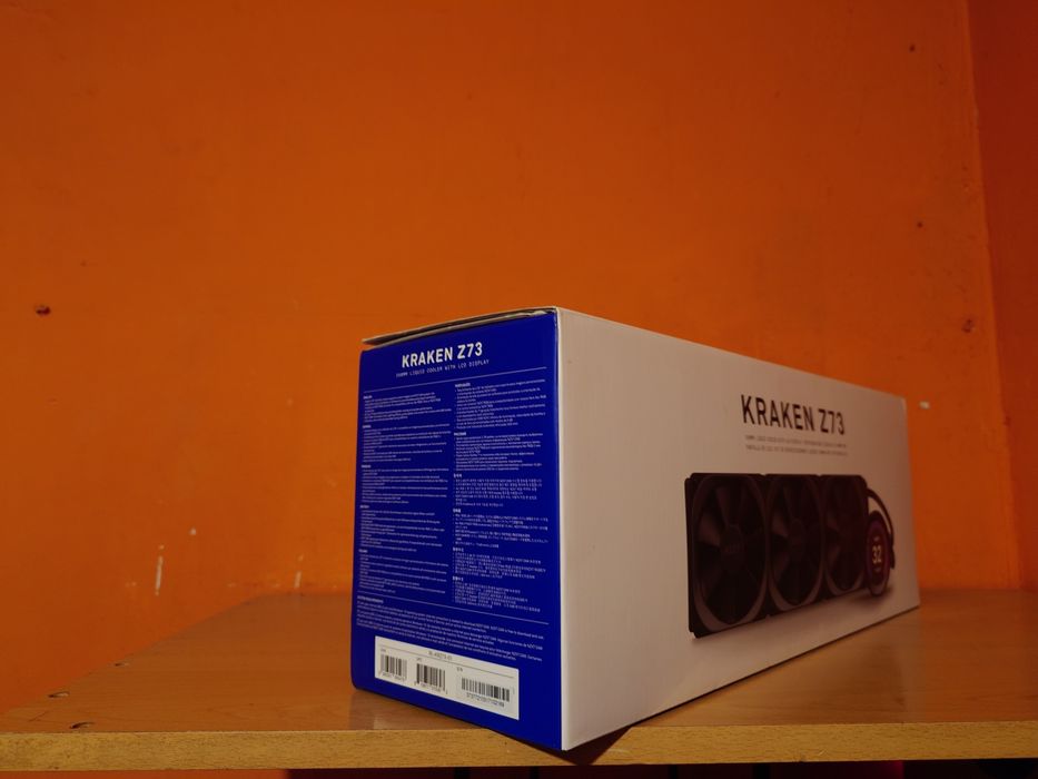 Високоефективна топова система рідинного охолодження NZXT Z73 360мм